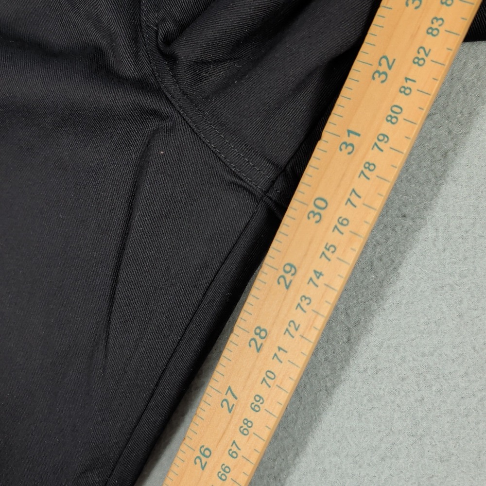 Lee Pants Mens 44x30 Black Double Pleat 4141001 NWT Relaxed‎ Fit Tapered - Picture 6 of 13